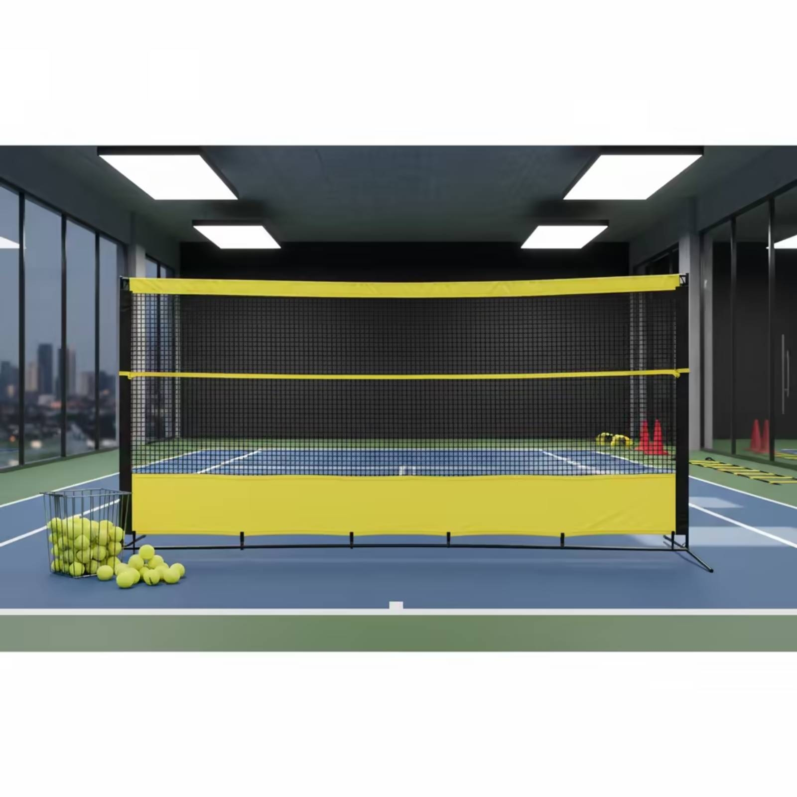 Sports Equipment Bag - Çantalı Tenis Rebound Ağı, Tek Kişilik