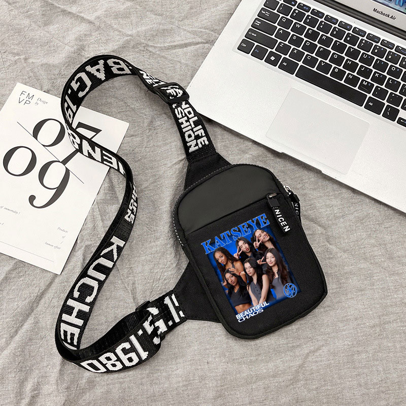 Moda K POP K-KATSEYE kadın omu - Sports Equipment Bag incelemesi ve fiyatı